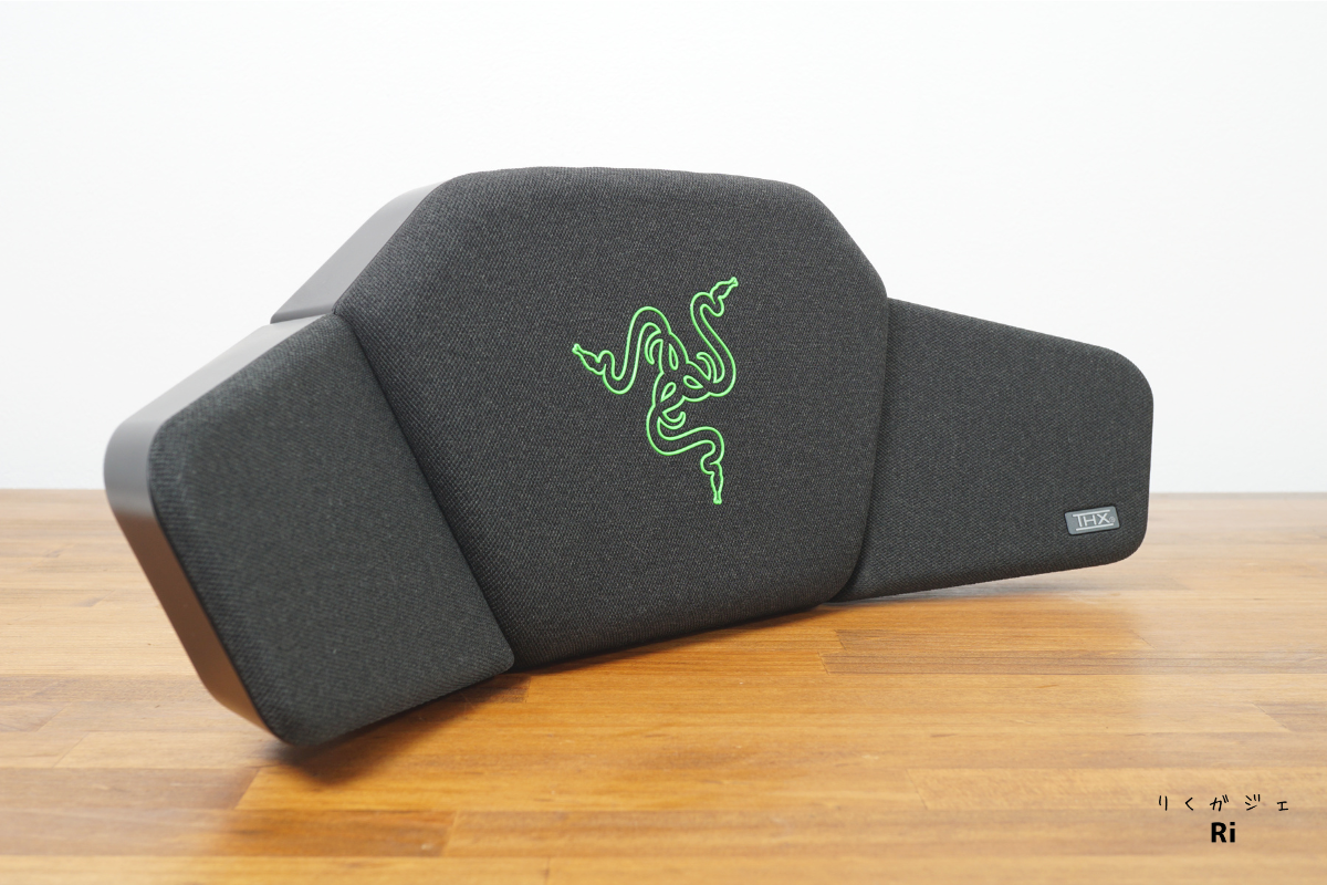 Razer Clio ヘッドレストスピーカーの本体デザイン