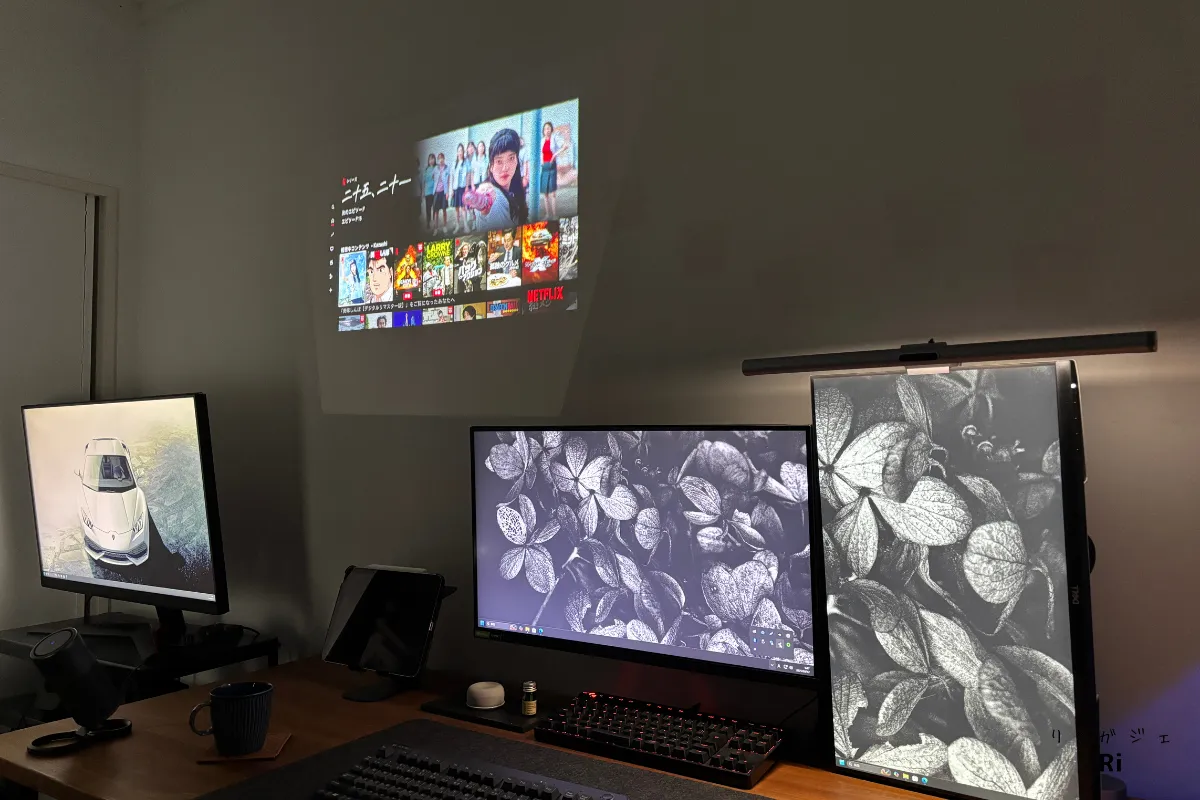 パソコンデスクで使う写真