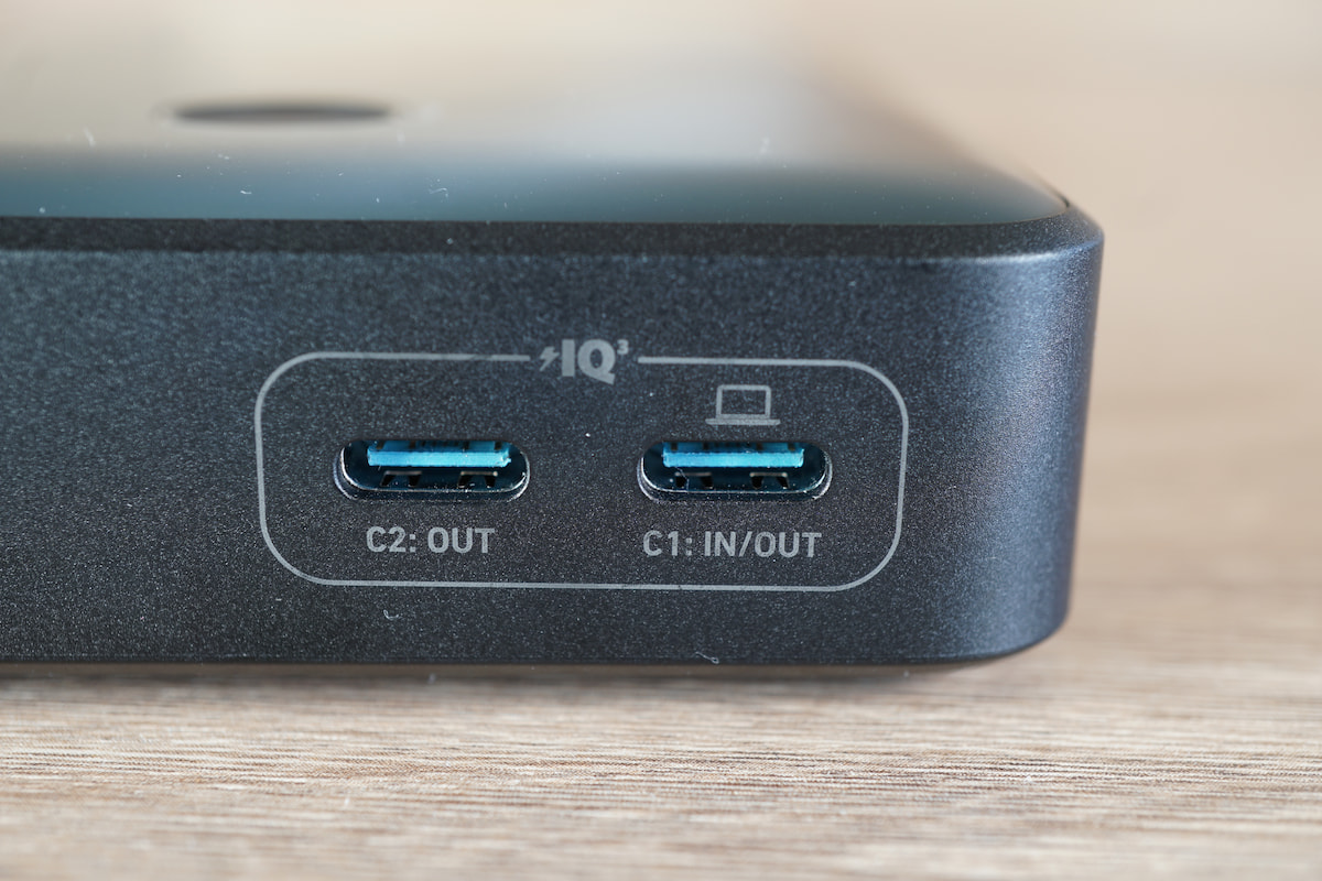 USB-Cポート部