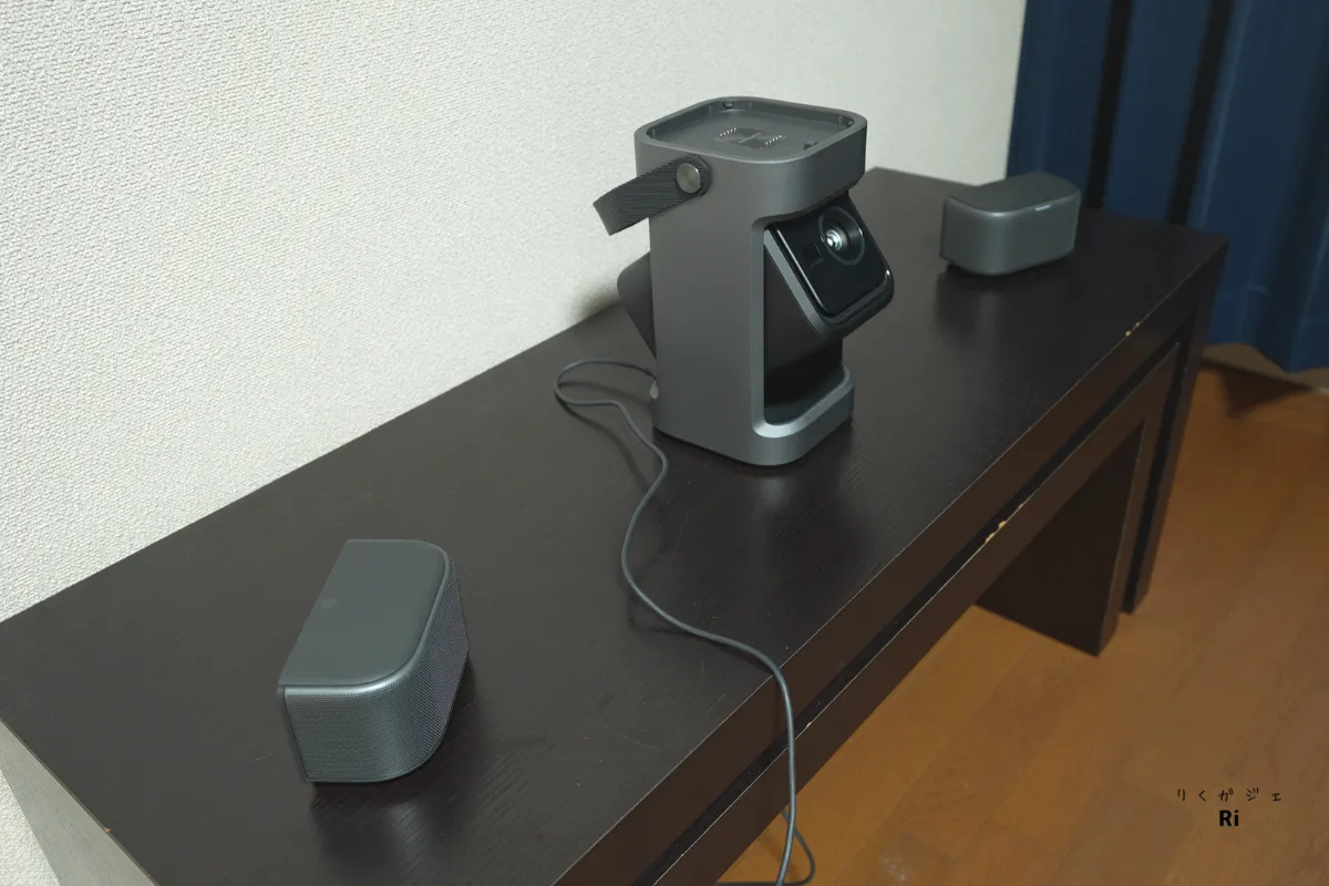 Nebula P1　枕元での使用