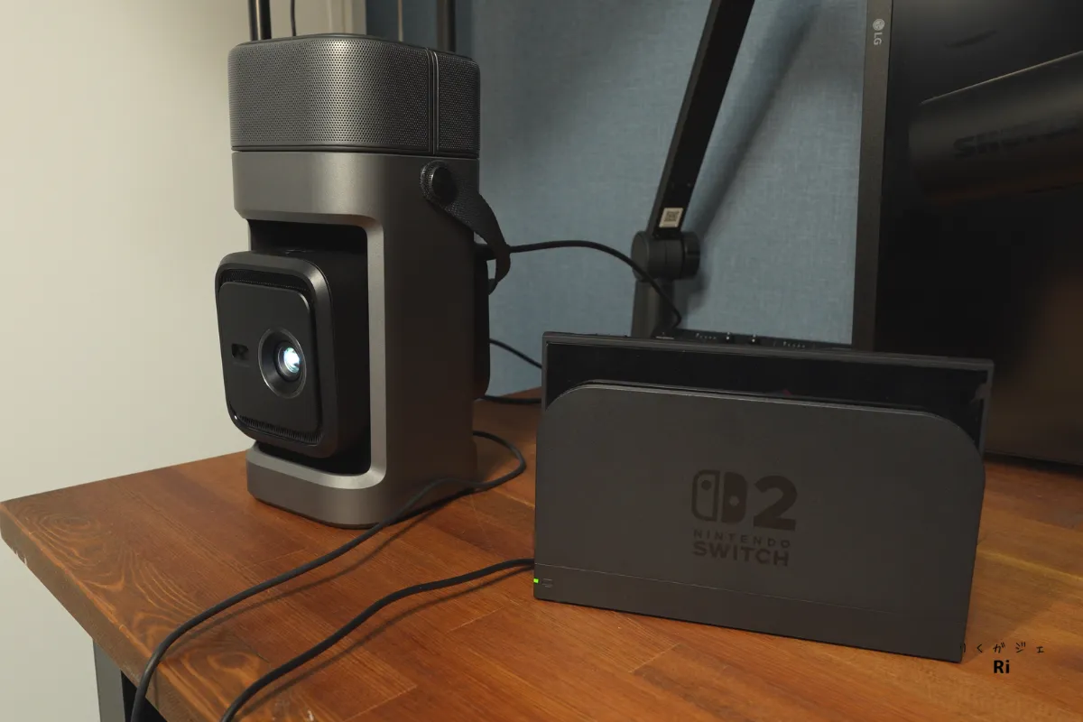 Nebula P1 HDMI接続（Nintendo Switch）