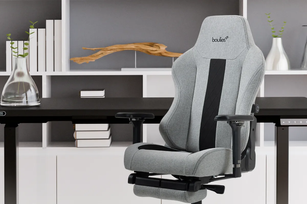 Boulies Master Rex W/Rファブリック × マイクロファイバースエードモデルの外観