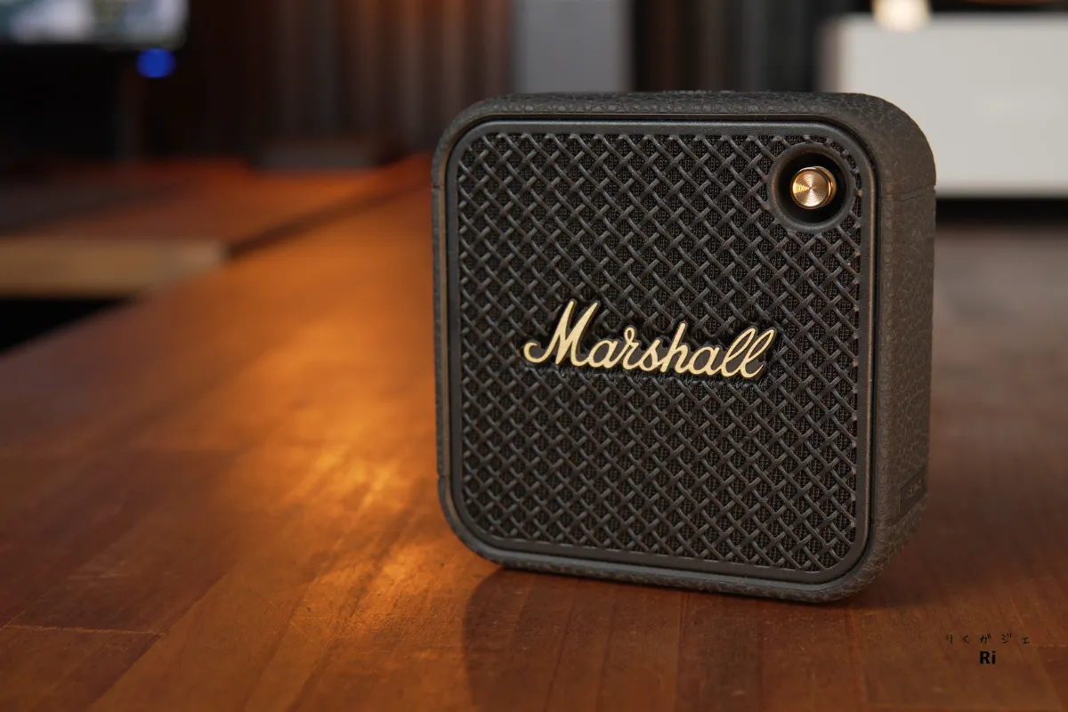 Marshall Willen IIの正面デザイン外観(卓上設置)